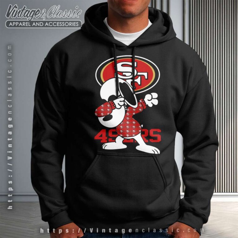 Snoopy Dabbing San Francisco 49ers Hoodie Snoopy Dabbing San Francisco 49ers Hoodie