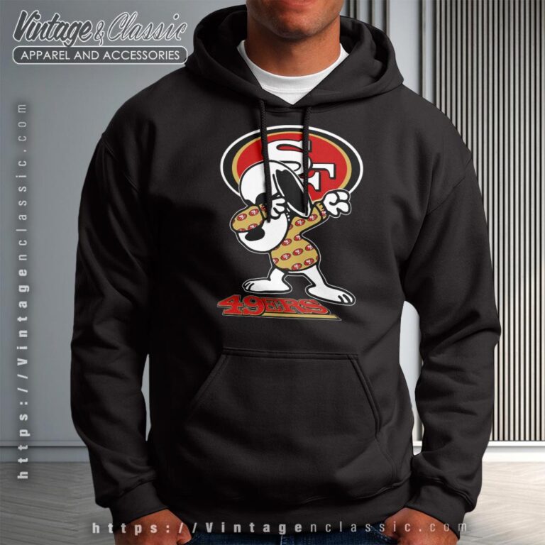 Snoopy Dabbing San Francisco 49ers Shirt Hoodie Snoopy Dabbing San Francisco 49ers Shirt Hoodie