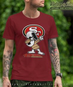 Snoopy Dabbing San Francisco 49ers Shirt
