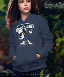Snoopy Dabbing Seattle Seahawks Shirt Hoodie