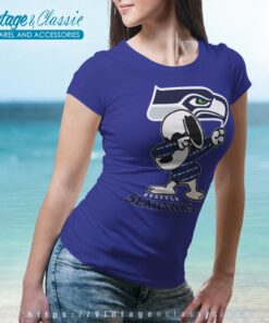 Snoopy Dabbing Seattle Seahawks Shirt