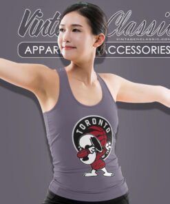 Snoopy Dabbing Toronto Raptors Shirt Tank Top Racerback
