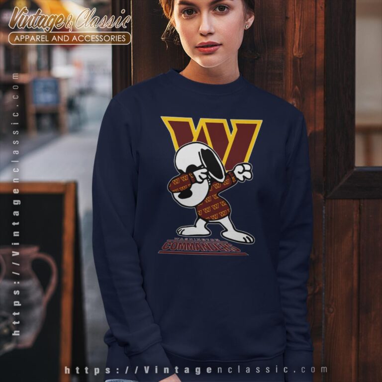 Snoopy Dabbing Washington Commanders Shirt Sweatshirt Snoopy Dabbing Washington Commanders Shirt Sweatshirt