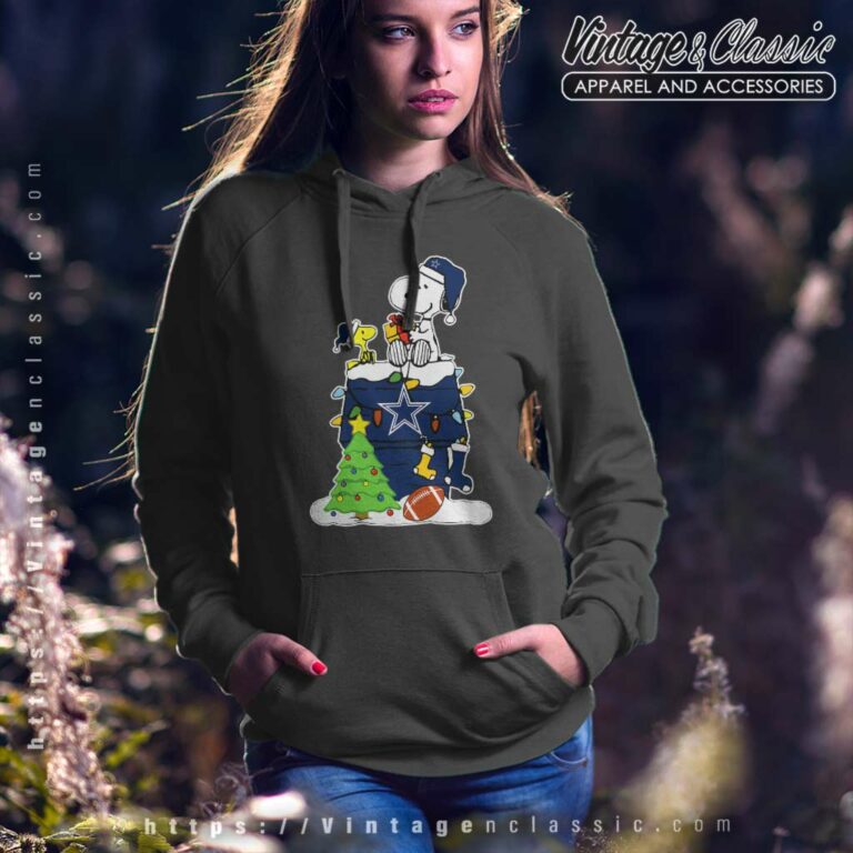 Snoopy Dallas Cowboys Christmas Hoodie Snoopy Dallas Cowboys Christmas Hoodie