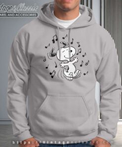 Snoopy Dancing Peanuts Hoodie