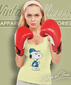 Snoopy Detroit Lions Football Tank Top Racerback
