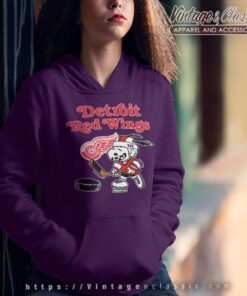 Snoopy Detroit Red Wings Hoodie
