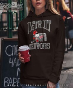 Snoopy Detroit Red Wings NHL Hoodie
