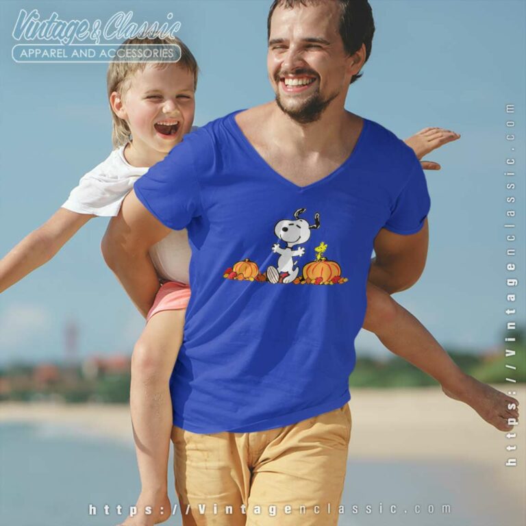 Snoopy Dog Pumpkins Halloween V Neck TShirt Snoopy Dog Pumpkins Halloween V Neck TShirt