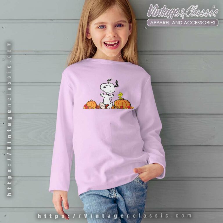 Snoopy Dog Pumpkins Halloween kids Longsleeves Snoopy Dog Pumpkins Halloween kids Longsleeves
