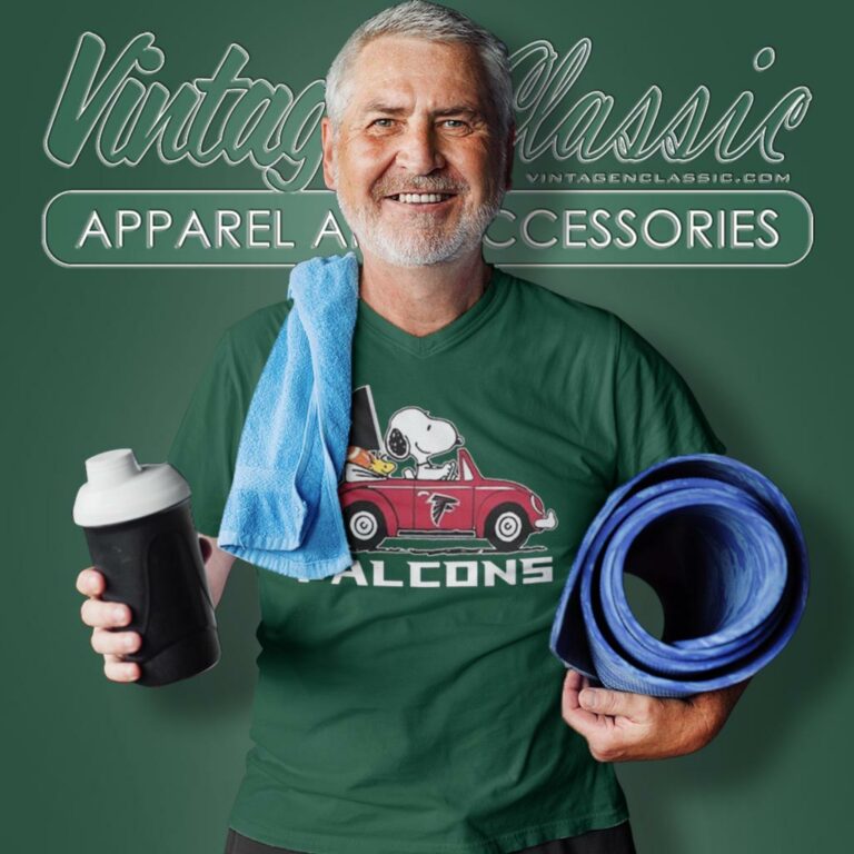 Snoopy Driving Car Atlanta Falcons V Neck TShirt Snoopy Driving Car Atlanta Falcons V Neck TShirt