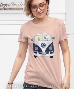 Snoopy Driving Hippie Car Volkswagen Beetle Shirt 5 Snoopy Driving Hippie Car Volkswagen Beetle Women TShirt