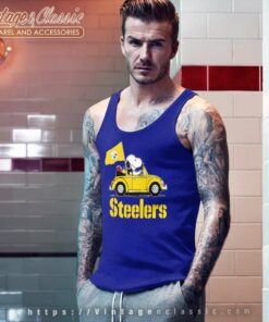 Snoopy Driving Volkswagen Pittsburgh Steelers Shirt 5 Snoopy Driving Volkswagen Pittsburgh Steelers Tank Top Racerback