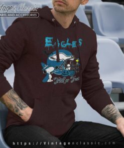 Snoopy Eagles Halloween Spooky Shirt 6 Snoopy Eagles Halloween Spooky Hoodie
