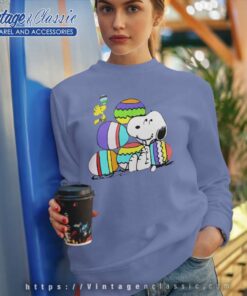 Snoopy Egg Happy Easter Day Sweatshirt