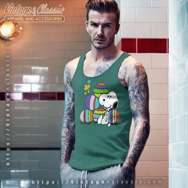 Snoopy Egg Happy Easter Day Tank Top Racerback Snoopy Egg Happy Easter Day Tank Top Racerback