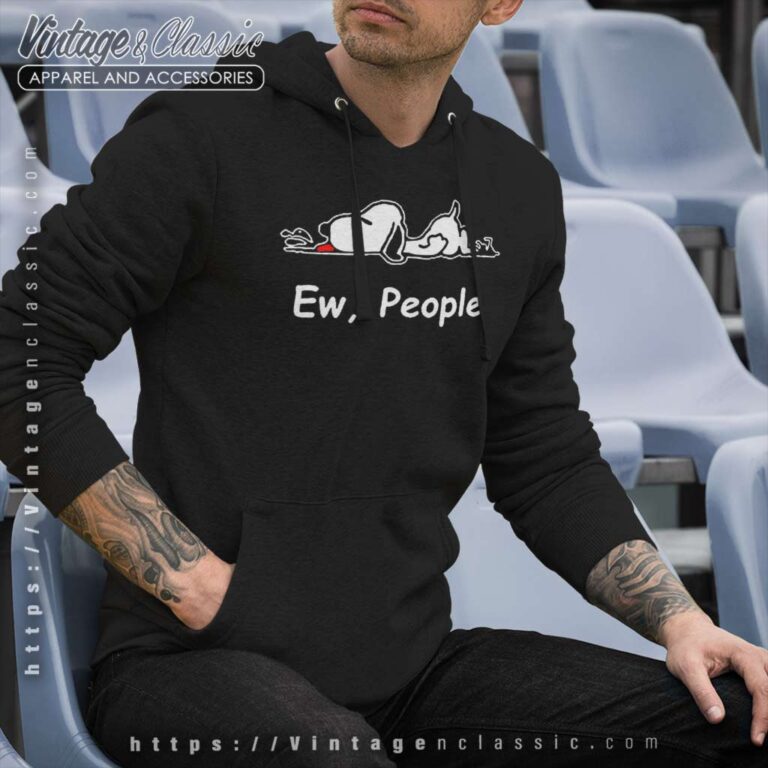 Snoopy Ew People Hoodie Snoopy Ew People Hoodie