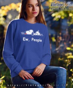 Snoopy Ew People Sweatshirt