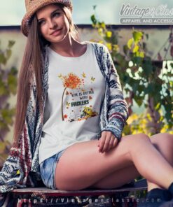 Snoopy Fall Life Is Better With Green Bay Packers Shirt 6 Snoopy Fall Life Is Better With Green Bay Packers Women TShirt