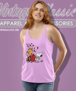 Snoopy Fall Thanksgiving Day Tank Top Racerback