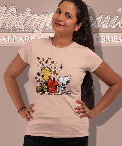 Snoopy Fall Thanksgiving Day Women TShirt