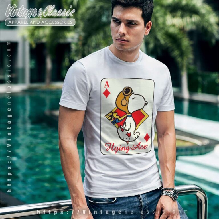 Snoopy Flying Ace Card T Shirt Snoopy Flying Ace Card T Shirt