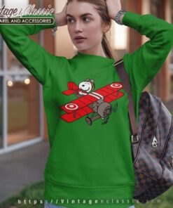 Snoopy Flying Ace Red Baron Sweatshirt