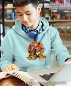 Snoopy Friends Halloween Shirt Trick Or Treat 9 Snoopy Friends Halloween Shirt Trick Or Treat kids Hoodie