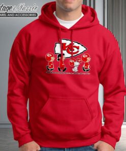 Snoopy Friends Kansas City Chiefs Super Bowl LVII Hoodie 2