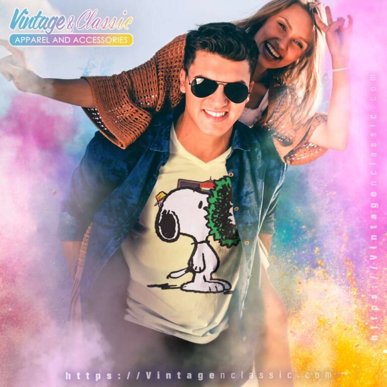 Snoopy Funny Christmas Holiday Wreath V Neck TShirt Snoopy Funny Christmas Holiday Wreath V Neck TShirt