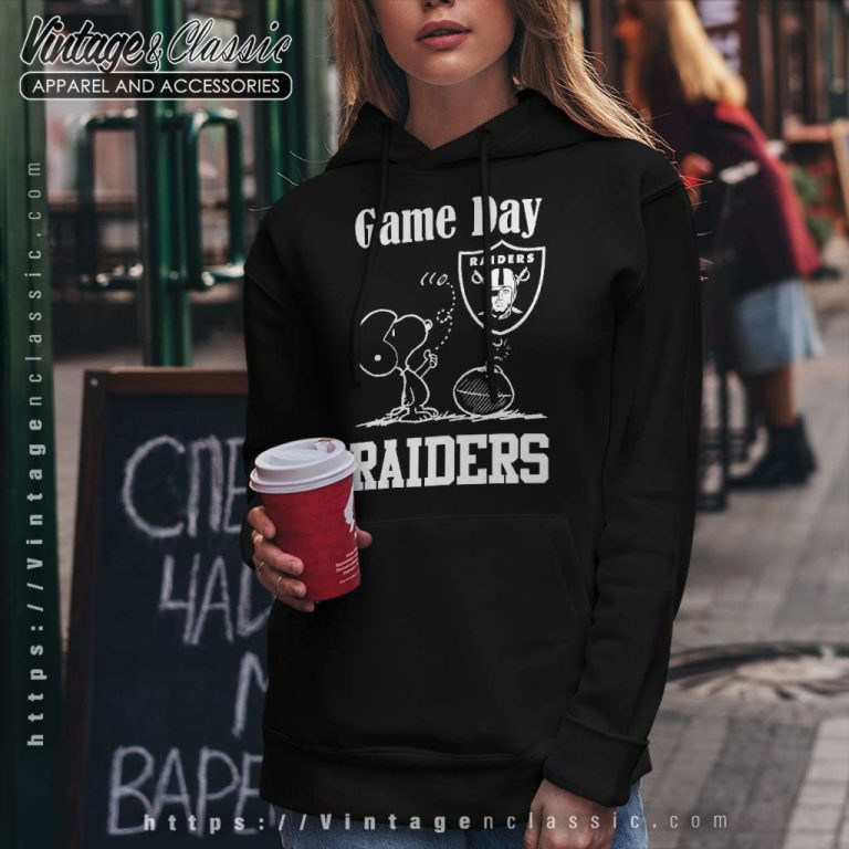 Snoopy Game Day Las Vegas Raiders Hoodie Snoopy Game Day Las Vegas Raiders Hoodie