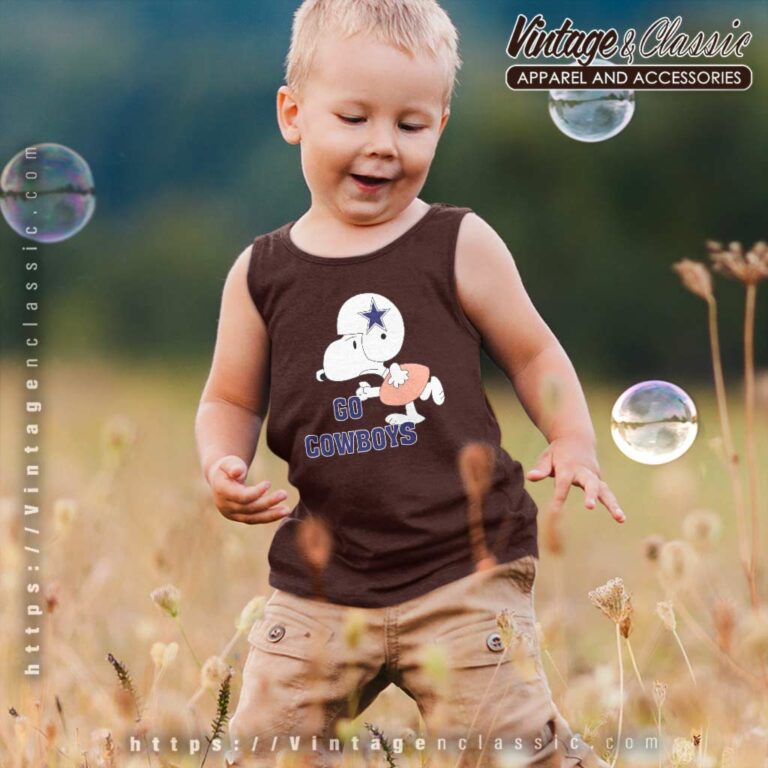Snoopy Go Dallas Cowboys Kids Tank Top Racerback Snoopy Go Dallas Cowboys Kids Tank Top Racerback