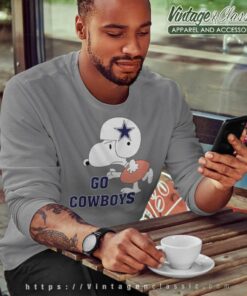 Snoopy Go Dallas Cowboys Sweatshirt
