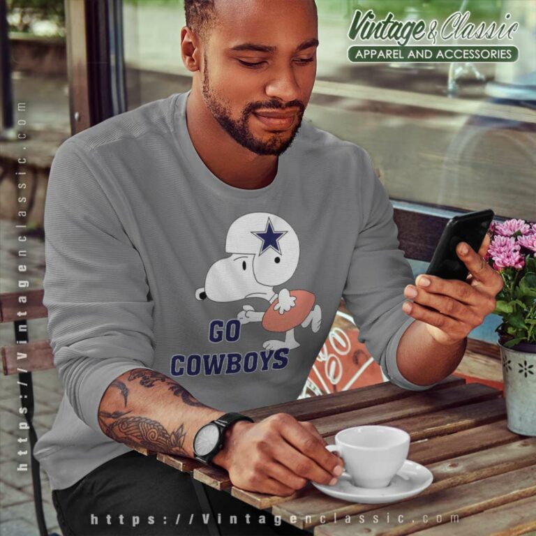 Snoopy Go Dallas Cowboys Sweatshirt Snoopy Go Dallas Cowboys Sweatshirt