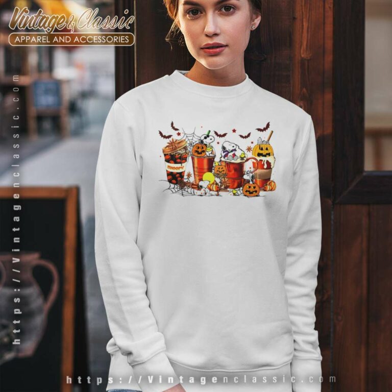 Snoopy Halloween Coffee Shirt Pumpkin Sweatshirt Snoopy Halloween Coffee Shirt Pumpkin Sweatshirt