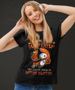Snoopy Halloween Shirt Buckle Up Buttercup Women TShirt
