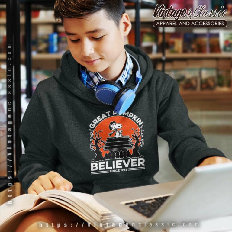 Snoopy Halloween Shirt Great Pumpkin Believer kids Hoodie Snoopy Halloween Shirt Great Pumpkin Believer kids Hoodie