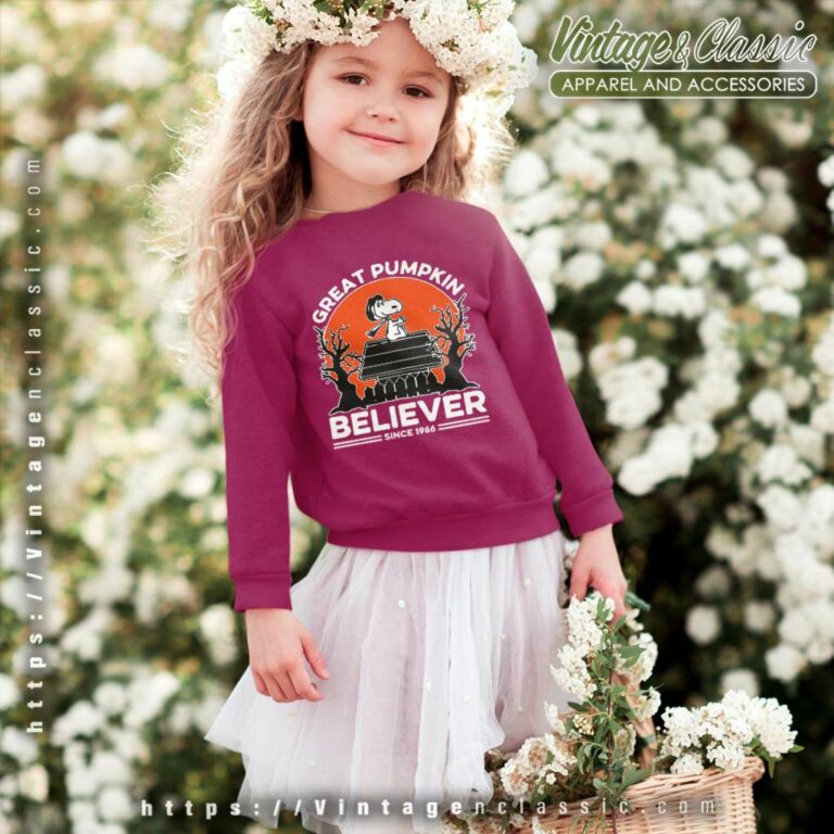 Snoopy Halloween Shirt Great Pumpkin Believer kids Sweetshirt Snoopy Halloween Shirt Great Pumpkin Believer kids Sweetshirt