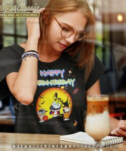 Snoopy Halloween Shirt Happy Wednesday Women TShirt