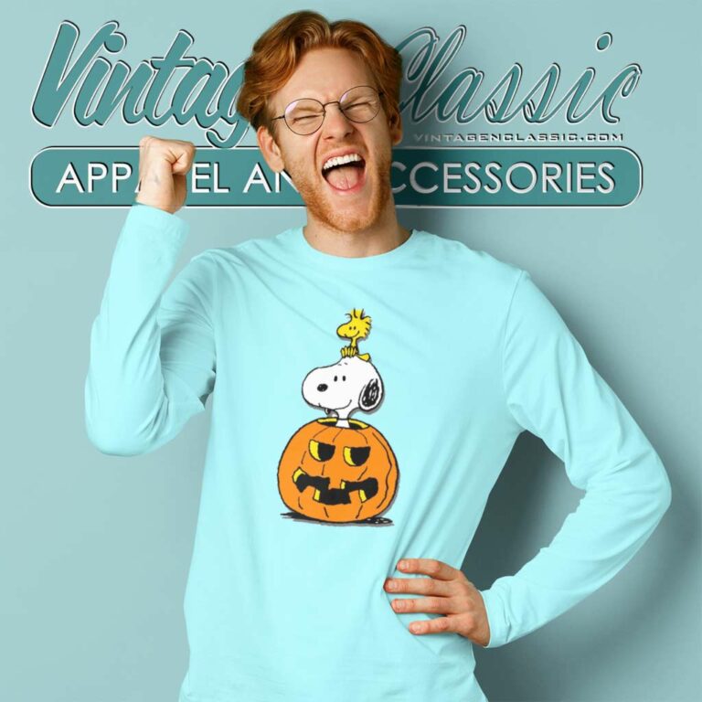 Snoopy Halloween Shirt Peanuts Woodstock Long Sleeve Tee Snoopy Halloween Shirt Peanuts Woodstock Long Sleeve Tee