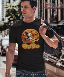 Snoopy Halloween Shirt Pumpkin Witch T Shirt