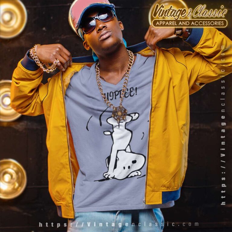 Snoopy Handstand Yippee Funny V Neck TShirt Snoopy Handstand Yippee Funny V Neck TShirt