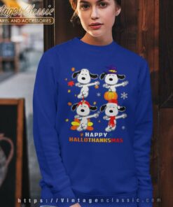 Snoopy Happy Hallo Thanksmas Sweatshirt