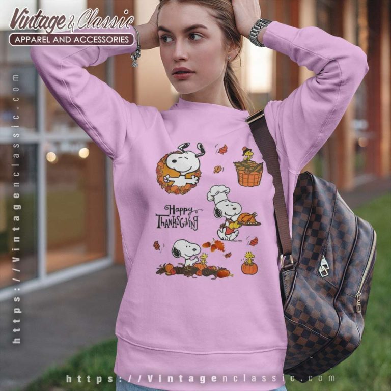 Snoopy Happy Thanksgiving Shirt Thanksgiving Day Sweatshirt Snoopy Happy Thanksgiving Shirt Thanksgiving Day Sweatshirt