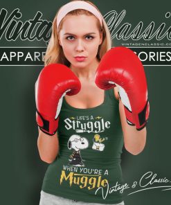 Snoopy Harry Potter Lifes A Struggle When You Are A Muggle Shirt 4 Snoopy Harry Potter Lifes A Struggle When You Are A Muggle Tank Top Racerback