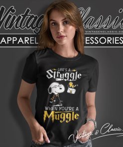 Snoopy Harry Potter Lifes A Struggle When You Are A Muggle Shirt 6 Snoopy Harry Potter Lifes A Struggle When You Are A Muggle Women T Shirt