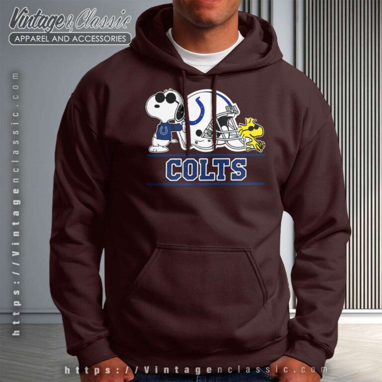 Snoopy Indianapolis Colts Nfl Football Hoodie Snoopy Indianapolis Colts Nfl Football Hoodie