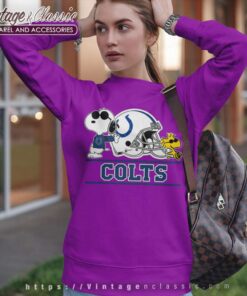 Snoopy Indianapolis Colts Nfl Football Sweatshirt