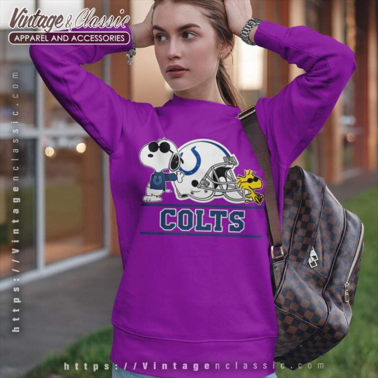 Snoopy Indianapolis Colts Nfl Football Sweatshirt Snoopy Indianapolis Colts Nfl Football Sweatshirt