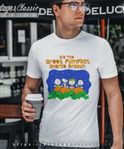 Snoopy Its The Great Pumpkin Charlie Brown T Shirt